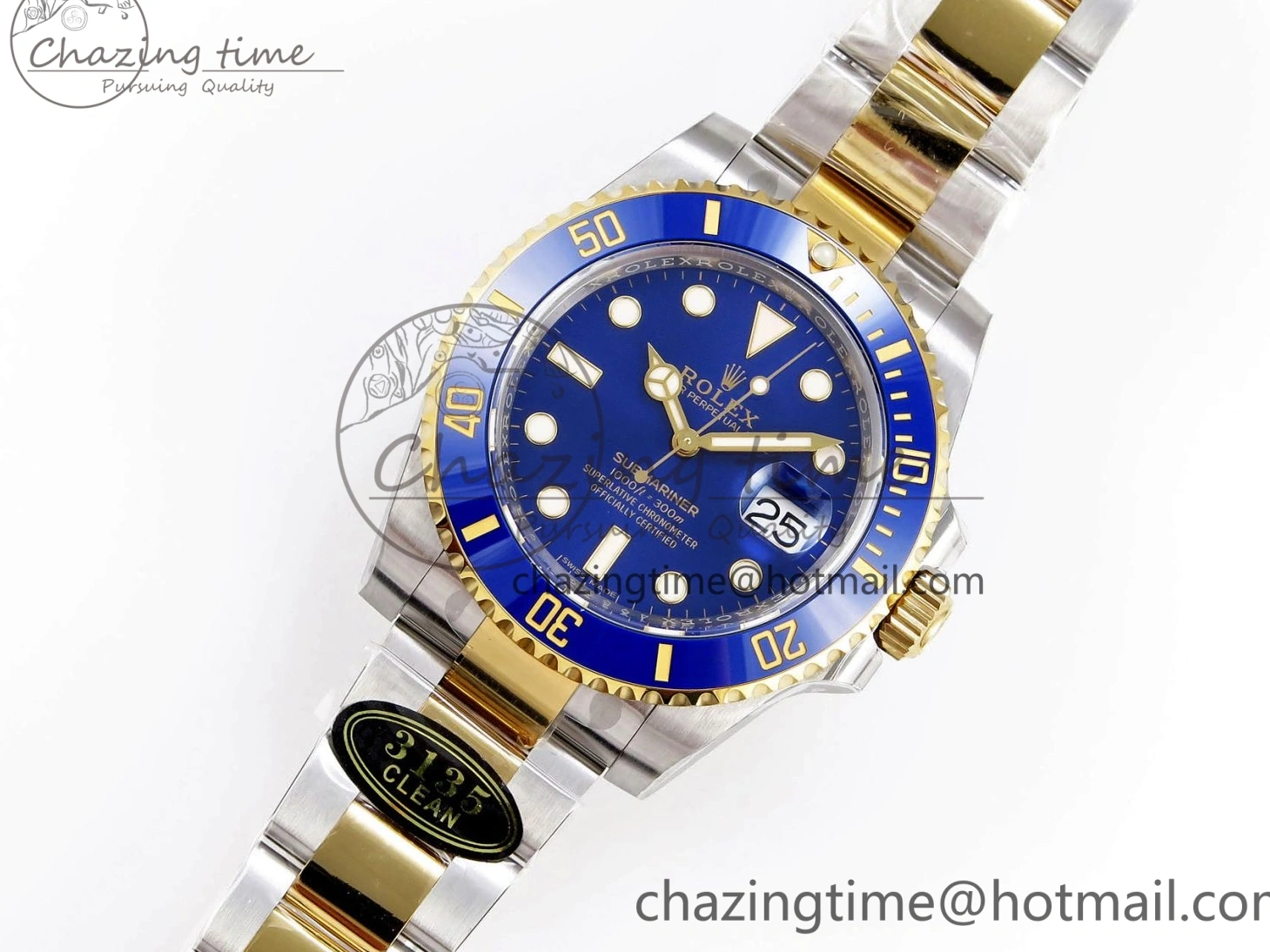 0112 Resilient Submariner 116613 LB Blue Ceramic Clean Factory 1:1 Best Edition 904L SS Case and Bracelet VS 1873
